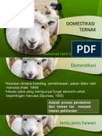 Domestikasi