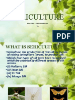 Sericulture: Made by - Ishita Singhal 7A