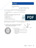 Chapter Test: QS - Explain How You Found Your Answer