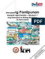 Ap2 - q4 - m1 - Ang Katungog Sa Matag Miyembro Sa Komunidad - Version4