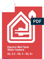 Electric Mini Tank Water Heaters GL 2.5 - GL 4 - GL 6+: Downloaded From Manuals Search Engine