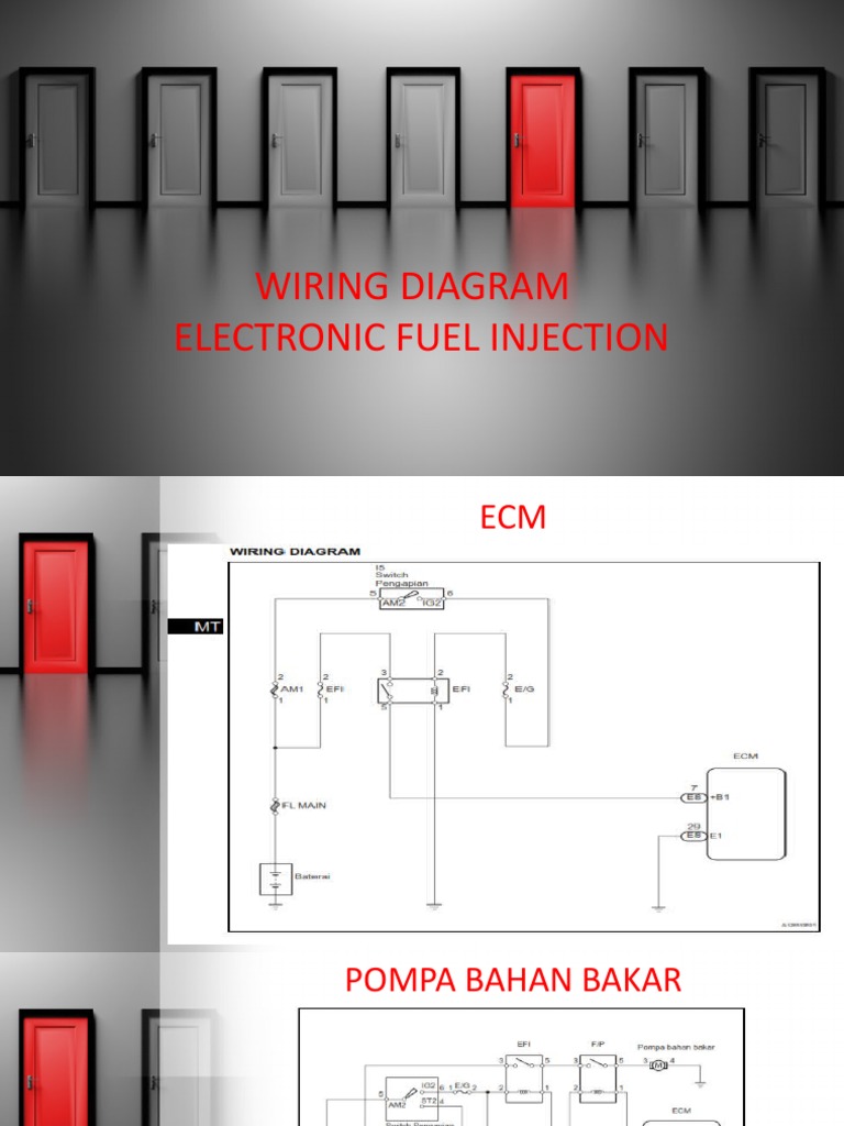 Wiring Diagram Electronic Fuel Injection | PDF