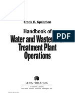 Water and Wastewater Treatment Plan