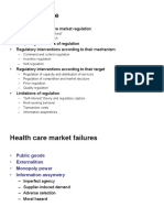 Lecture 9 Regulated Healthcare Market