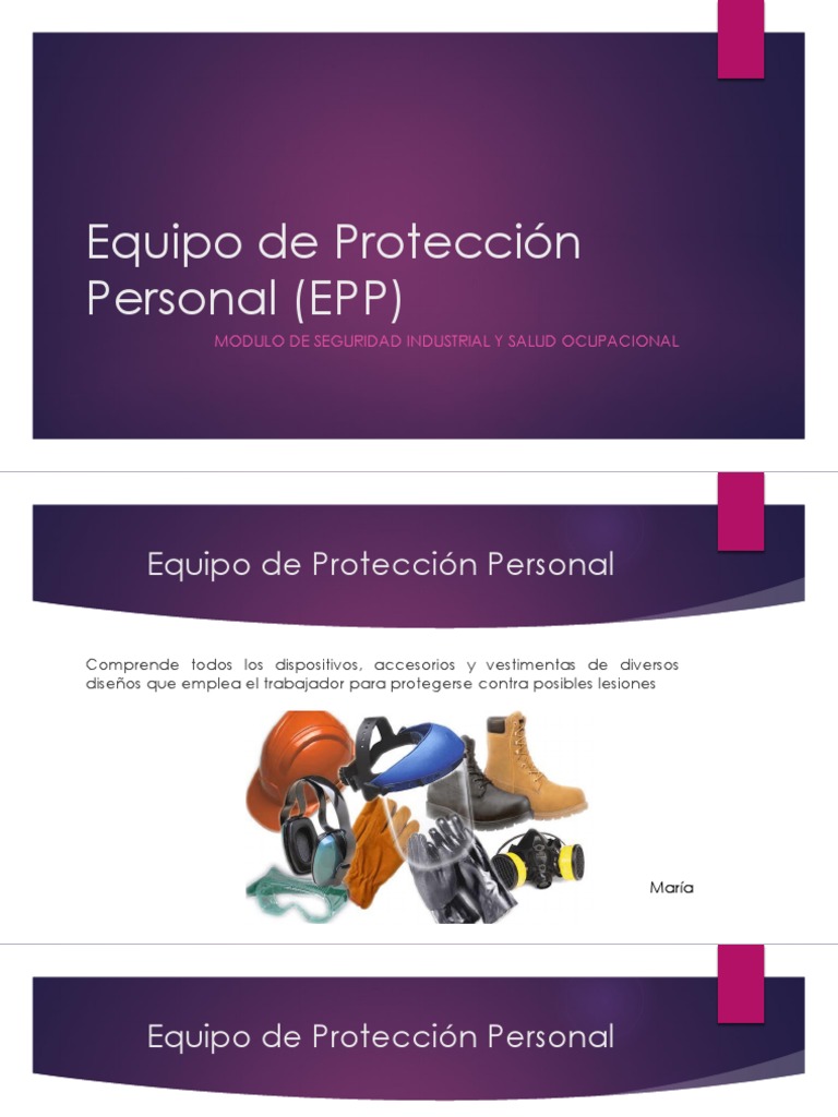La importancia de los Equipos de Protección Personal (EPP) en el ámbito