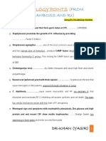 Micro (Infectious Disease) Notes From Uworld, DR-KY