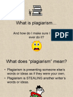 What Is Plagiarism : and How Do I Make Sure I Never, Ever Do It?