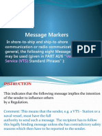 Message Markers