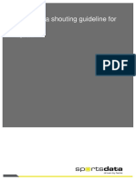 Sportsdata Shouting Guideline For Handball