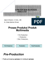 OPTIMASI PRE-PRODUKSI