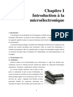 Chapitre I - Introduction À La Microélectronique