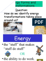 Energy Transformations 2