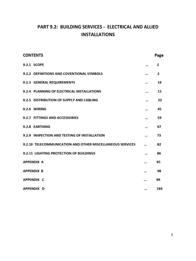 Ghana Building Code Part 9 2 PDF Insulator (Electricity