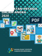 Kecamatan Petasia Dalam Angka 2020