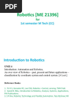 Robotics Lec Intro