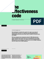 The Effectiveness Code - Cannes LIONS & WARC