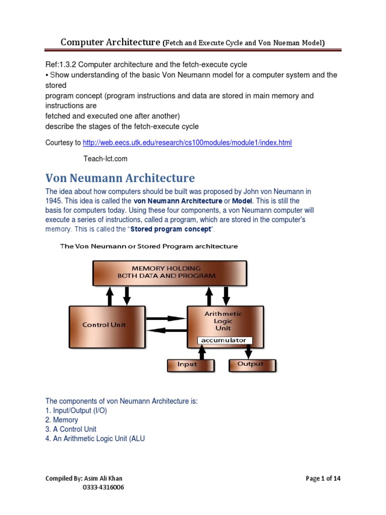 Computer Architecture | PDF | Central Processing Unit | Computer Data ...