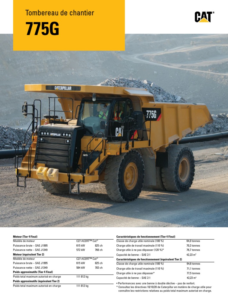 Calendrier 2024 des engins CATERPILLAR