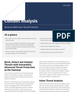 Content Analysis: At-A-Glance