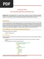 Xilinx Answer 65444 Xilinx PCI Express DMA Drivers and Software Guide