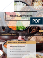 Talking About Cuisine: Learn to Discuss Different Types of Food