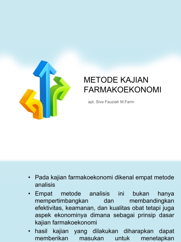 Metode Analisis dalam Farmakoekonomi | PDF
