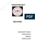 Phyics Report (Physics Investigatory Experiment)