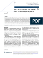 Black (Pyrogenic) Carbon in Soils and Waters: A Fragile Data Basis Extensively Interpreted