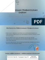 Perencanaan Pembangunan Daerah