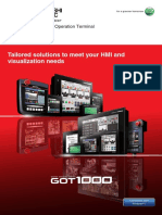 Tailored Solutions To Meet Your HMI and Visualization Needs: Mitsubishi Graphic Operation Terminal GOT1000 Series
