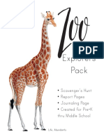 Zoo Explorers Pack