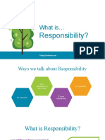 What Is Responsibility SEL Presentation
