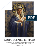 Santo Rosario en Mayo