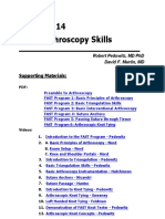 Module #14 Basic Arthroscopy Skills: Supporting Materials