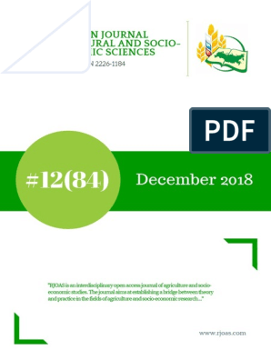 Devour auction Alcatraz Island December 2018: Russian Journal of Agricultural and Socio-Economic Sciences  | PDF | Diversification (Finance) | Modern Portfolio Theory
