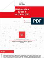 (Fdi) Pembahasan Fdi To 4 Batch III 2020