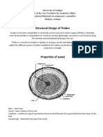 Structural Design of Timber: Properties, Grading, and Allowable Stresses