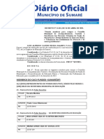 Iário Ficial: Membros Do Cacs-Fundeb - Sumaré (SP)