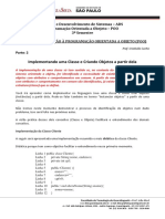 Implementando uma Classe e Criando Objetos a partir dela