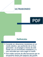 Ultrasonido y Sonoforesis