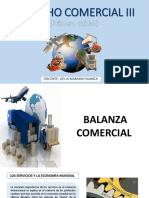 Derecho Comercial Iii - Balanza Comercial