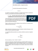 Taller Métodos Numéricos - Integración Numérica