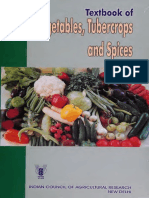 Textbook of Vegetable, Tubercrops & Spices