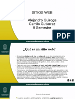 Exposicion Paginas Web