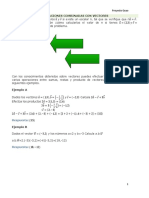 Operaciones Combinadas Con Vectores.