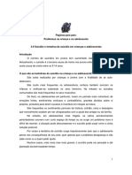 Suicidio e Tentativa de Suicidio em Criancas e Adolescentes