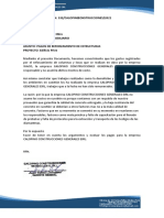 Carta A Pms - Reforzamiento de Estructuras