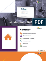 INTRODUCCIÓN A OnBase 9-12-2020