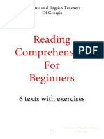 Reading Comprehension For Beginners