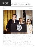 The Complete Watergate Timeline It Took Longer Than You Realize